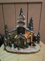 Kerstdecoratie: Kerst kerk, Ophalen of Verzenden, Zo goed als nieuw