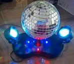Disco Lamp - Spiegelbol met Lichteffecten, Muziek en Instrumenten, Licht en Laser, Ophalen, Zo goed als nieuw, Discobol, Kleur