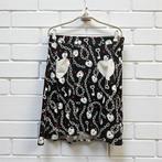 NWT Hell Bunny Rok Maat XL Zwart Wit Sleutel Heart Lock Mini, Kleding | Dames, Rokken, Verzenden, Zwart, Maat 46/48 (XL) of groter