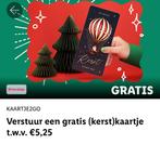 Gratis kaartje sturen, Tickets en Kaartjes, Eén persoon, Kortingsbon