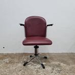 Gispen 356  bureaustoel , retro, vintage design stoel, Huis en Inrichting, Stoelen, Leer, Ophalen of Verzenden, Zo goed als nieuw