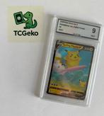 Pikachu surfing 2021 #8 graded 9, Ophalen of Verzenden, Nieuw, Losse kaart