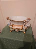 Putti plantenbak fijn porcelein Meissen gemerkt, Antiek en Kunst, Antiek | Porselein, Ophalen of Verzenden