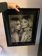 Cara Delevingne & Kate Moss Foto met Lijst, Ophalen