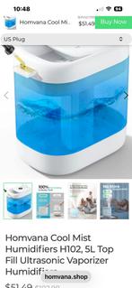Luchtbevochtiger Homvana, Ophalen, Gebruikt, Luchtbevochtiger