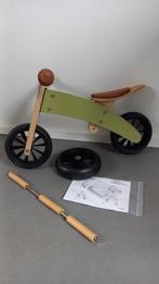 Houten driewieler en loopfietsje, Bandits & Angels, Kinderen en Baby's, Speelgoed | Buiten | Voertuigen en Loopfietsen, Ophalen