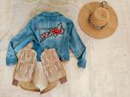 Jeans jackje size XS, Ophalen of Verzenden, Zo goed als nieuw, Maat 34 (XS) of kleiner, Blauw
