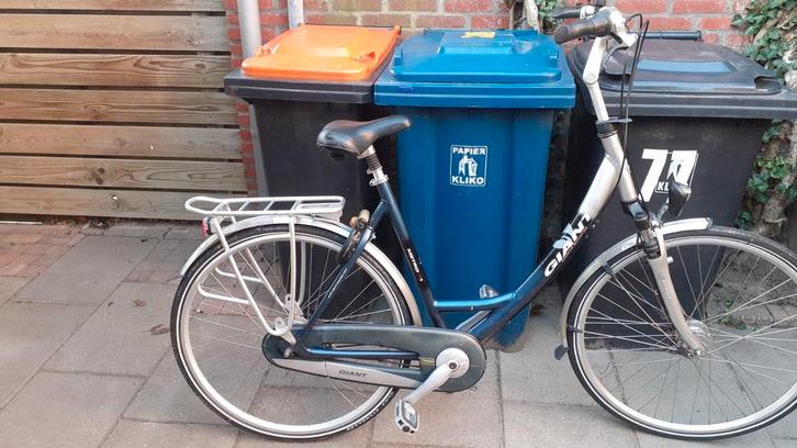 Giant Damesfiets - Goed onderhouden, Fietsen en Brommers, Fietsen | Heren | Herenfietsen, Gebruikt, Giant, 53 tot 57 cm, Versnellingen
