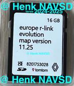 ✅ Renault R-Link SD kaart 11.45 Navigatie update 2025-2026, Renault R-Link  Opel Vivaro  Opel Monano, Update, Heel Europa, Nieuw