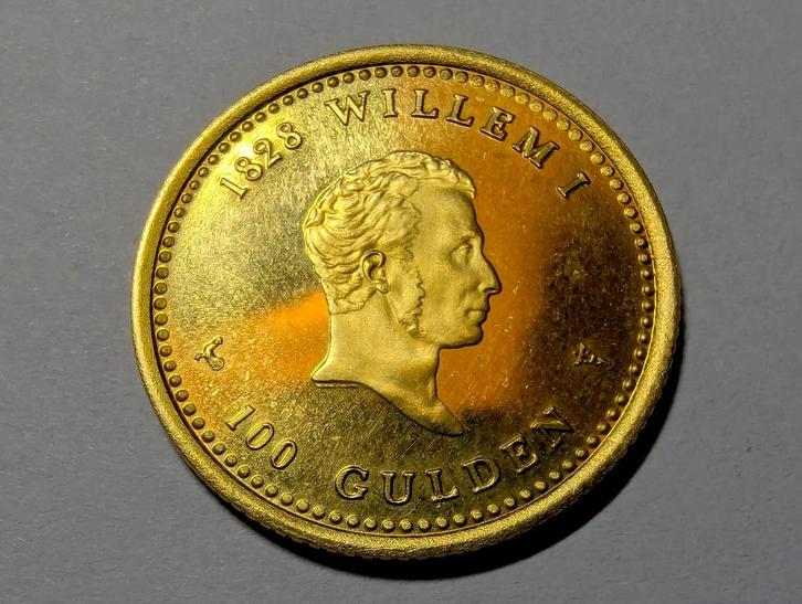 100 gulden 1978 Nederlandse Antillen, Postzegels en Munten, Munten | Amerika, Losse munt, Midden-Amerika, Goud, Ophalen of Verzenden