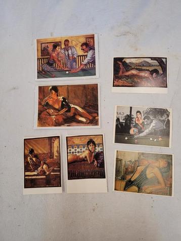 7 Kaarten Opdruk Kunstenaar Nico Vrielink beschikbaar voor biedingen