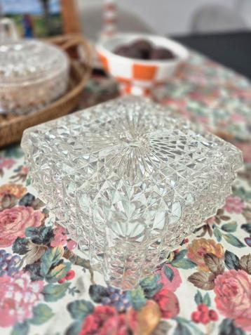 Vintage Glazen Plafondlamp beschikbaar voor biedingen