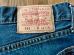 Levi's 539 34/32, Ophalen of Verzenden, Zo goed als nieuw, Blauw, W33 - W34 (confectie 48/50)