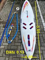 Mistral windsurfplank te koop (plank + zeil), 5 tot 7 m², Met draagtas, 300 cm of meer, Ophalen of Verzenden