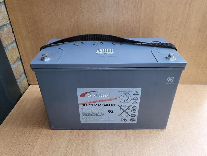 Battery EXIDE Sprinter AGM  12V---105Ah--- 3400V    3 stucks, Auto diversen, Overige Auto diversen, Ophalen of Verzenden