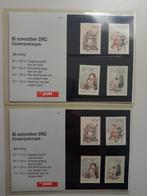 2 postzegelmapjes no 9 kinderpostzegels 1982, Postzegels en Munten, Postzegels | Nederland, Ophalen of Verzenden, Postfris