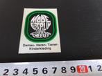 sticker transparant modecentrum frans theelen kleding, Ophalen, Zo goed als nieuw, Bedrijf of Vereniging