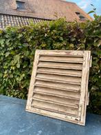 Oude Houten Luik met Lamellen, Antiek en Kunst, Ophalen of Verzenden