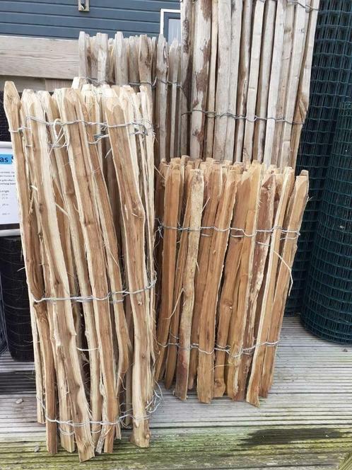 Goedkope rollen kastanjehout hekwerk, schapenhek, Tuin en Terras, Tuinhekken en Hekwerk, Nieuw, Tuinhek, Hout, Ophalen of Verzenden