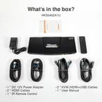 TEsmart 2 Port Dual screen KVM Switch HDMI 4K60Hz / EDID, Ophalen of Verzenden