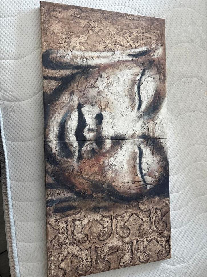 Warm Kleurig Schilderij, Antiek en Kunst, Kunst | Overige Kunst, Ophalen
