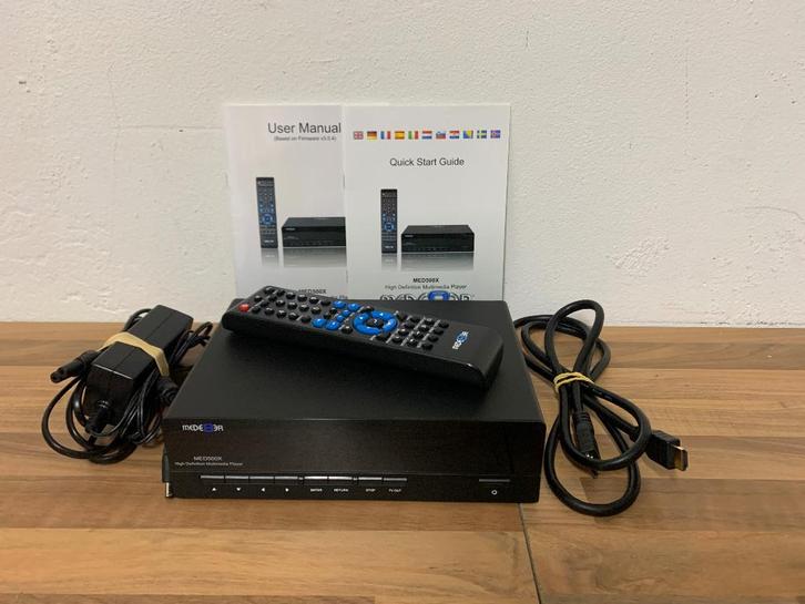 High defenition media player | Mede8er MED500X, Audio, Tv en Foto, Mediaspelers, Gebruikt, 1500 GB of meer, HDMI, USB 2.0, Optische audio