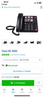 Fysic desk phone FX 3930, 1 handset, Ophalen of Verzenden, Zo goed als nieuw