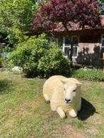 (tuin)beeld Texel schaap, eye catcher tuin, boerderij 100cm, Ophalen, Nieuw, Kunststof, Dierenbeeld