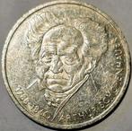 Duitse zilveren 10 Mark 1988 - Schopenhauer, Ophalen of Verzenden, Duitsland, Losse munt, Zilver