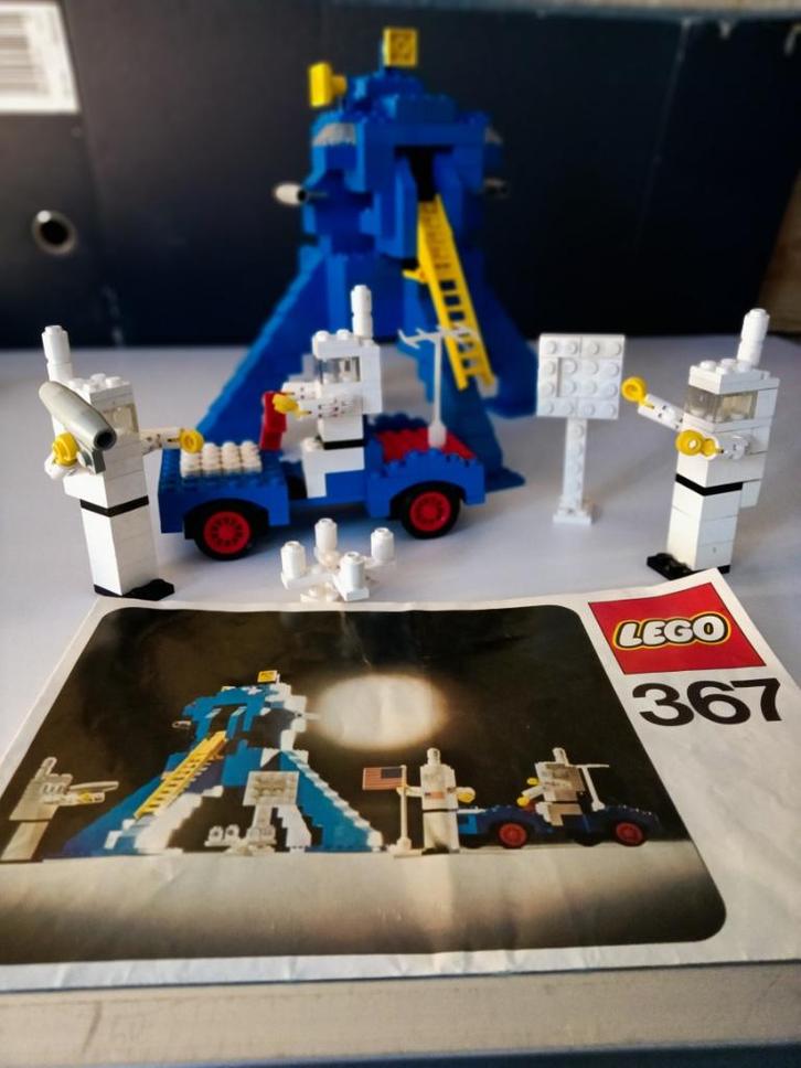 Nr. 367 Ruimtevaart station met boekje ZELDZAAM, Kinderen en Baby's, Speelgoed | Duplo en Lego, Gebruikt, Lego, Complete set, Ophalen of Verzenden