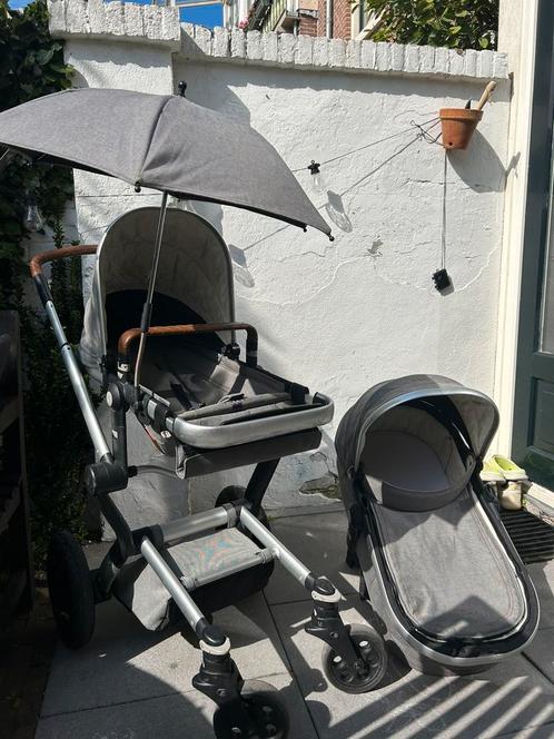Complete Joolz Day 1 kinderwagen, Kinderen en Baby's, Kinderwagens en Combinaties, Gebruikt, Combiwagen, Luchtbanden, Met reiswieg