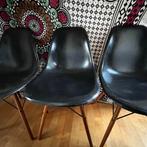 3 Herman Miller DSW Stoelen. Origineel Vintage, Ophalen, Gebruikt, Zwart, Drie