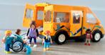 Schoolbus Playmobil, Ophalen, Zo goed als nieuw, Complete set