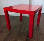 Ikea Lack tafeltje rood (2x), Ophalen, Gebruikt, Tafel(s)