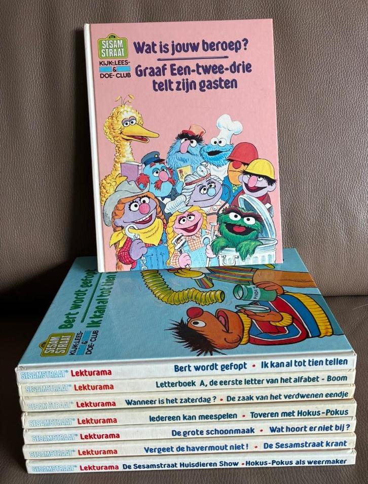 Sesamstraat Kijk, Lees & Doe club ( Lekturama), Boeken, Kinderboeken | Kleuters, Gelezen, Non-fictie, Ophalen