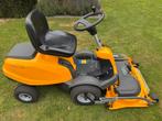 STIGA VILLA 14 HST/ 85 CM COMBI MAAIDEK ZITMAAIER, Cirkelmaaier, Ophalen of Verzenden, Zo goed als nieuw, Benzine-grasmaaier