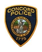 Patch / Embleem USA Police Concord MA, Verzenden, Amerika, Embleem of Badge