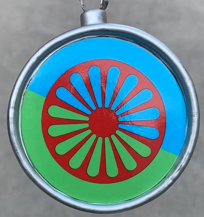 kerst unieke kerstbal woonwagen , Diversen, Kerst, Nieuw, Ophalen of Verzenden