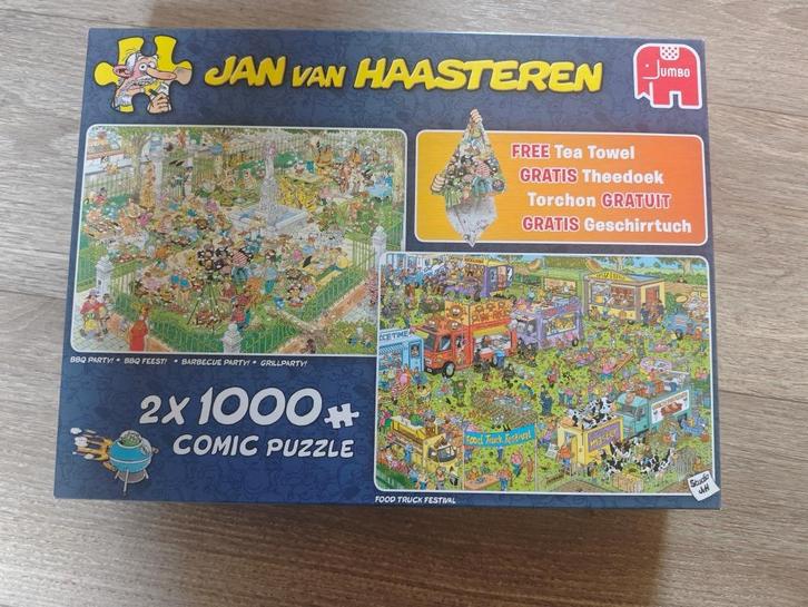 Jan van Haasteren puzzels, Hobby en Vrije tijd, Denksport en Puzzels, Zo goed als nieuw, Legpuzzel, 500 t/m 1500 stukjes, Ophalen