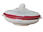 Antieke Villeroy & Boch soepterrine – ca. 1920 – Saar Basin, Ophalen of Verzenden