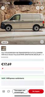 VW Transporter T4 T5 T6 Camper Zijstripe Stickers, Ophalen of Verzenden