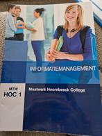 Informatiemanagement Hoornbeeck College, Boeken, Ophalen of Verzenden, Zo goed als nieuw