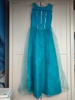 Blauwe Assepoester jurk maat S/M, Kleding | Dames, Carnavalskleding en Feestkleding, Carnaval, Ophalen of Verzenden, Zo goed als nieuw