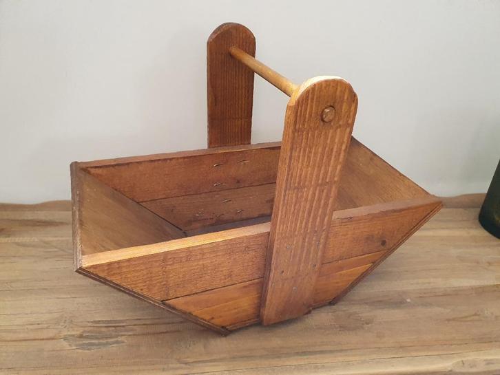Brocante houten bak, Antiek en Kunst, Curiosa en Brocante, Ophalen of Verzenden
