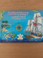 Kinderpuzzelboek ontdekkingsreizigers met 5 puzzels, Ophalen of Verzenden, Zo goed als nieuw