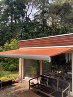 Somfy elektrisch zonnescherm 420cm, Tuin en Terras, Zonneschermen, Ophalen, Gebruikt, Knikarmscherm, Elektrisch
