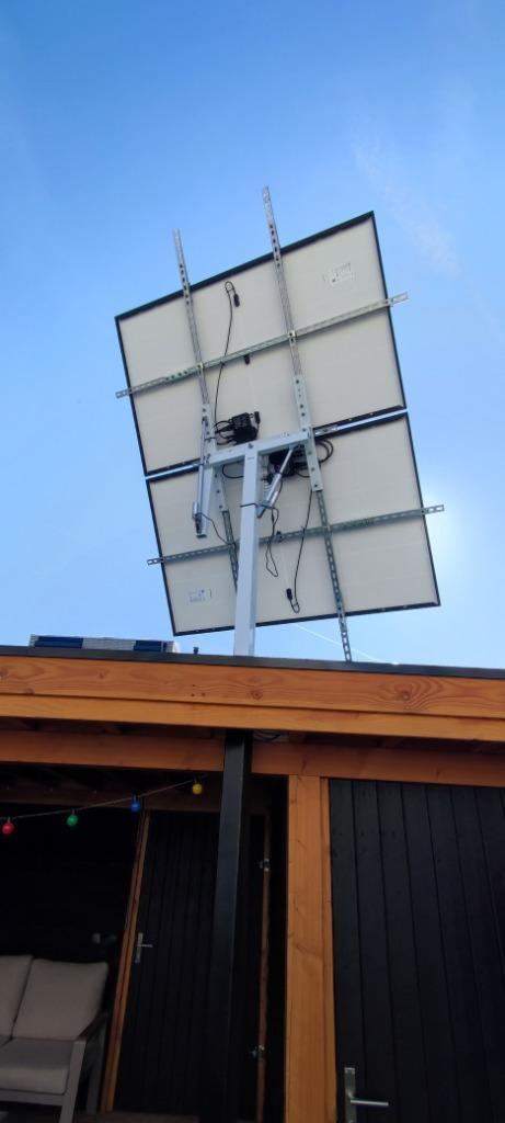 dual axis solar tracker van eco-worthy (zonder panelen), Hobby en Vrije tijd, Elektronica-componenten, Gebruikt, Ophalen