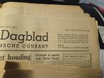 Oude Kranten 22 februari 1961: Telegraaf & Haarlems Dagblad, Boeken, Tijdschriften en Kranten, Ophalen of Verzenden, Gelezen, Krant