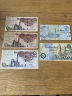 Egypte ponden piastries pound biljet, Ophalen of Verzenden, Egypte, Setje