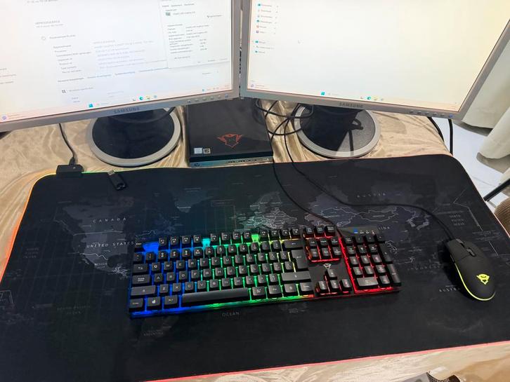 Desktop HP Probook 400 G4 Mini PC, Schermen,Toetsenbord,Muis, Computers en Software, Desktop Pc's, Gebruikt, 3 tot 4 Ghz, SSD